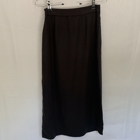 NWT Whistles Olivia Wrap Skirt Black Size 2 - Picture 10 of 16